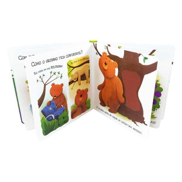 Amiguinhos Adoráveis: Do que o ursinho gosta? - Livro Sensorial - Image 4
