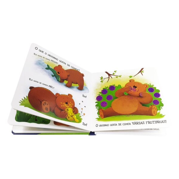 Amiguinhos Adoráveis: Do que o ursinho gosta? - Livro Sensorial - Image 5
