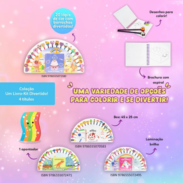Um livro-kit divertido! Desenhe seus amigos Animais - Image 5