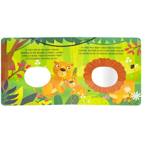 Meu Livro-espelho: Animais da selva - Image 2