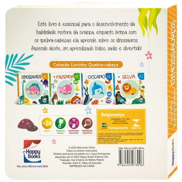Livrinho Quebra-cabeça: Dinossauros - Image 3