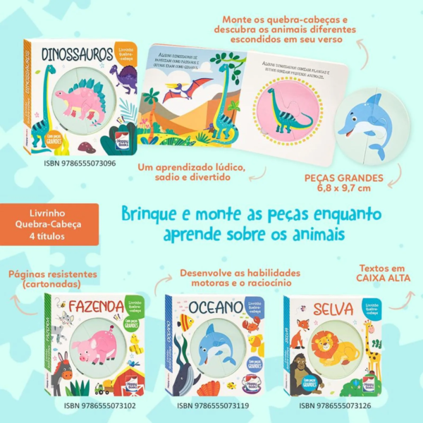 Livrinho Quebra-cabeça: Dinossauros - Image 7