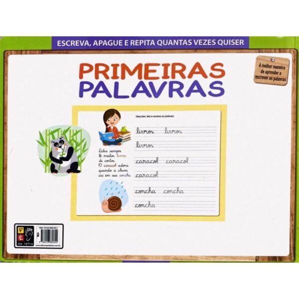 Escreva Apague e Repita - Primeiras Palavras - Image 2