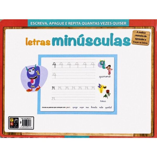 Escreva Apague e Repita - Letras Minusculas - Image 2