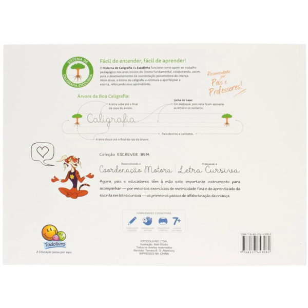 Escolinha - Escrever Bem: Praticando a Letra Cursiva - Image 2
