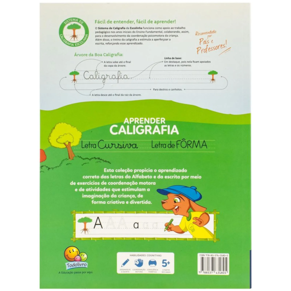Aprender Caligrafia: Letra de Forma (Escolinha Todolivro) - Image 4