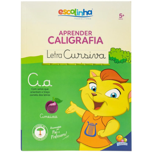 Aprender Caligrafia: Letra Cursiva (Escolinha Todolivro)