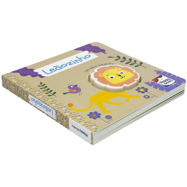 É do barulho! Um livro-squeaky: Leãozinho - Image 2