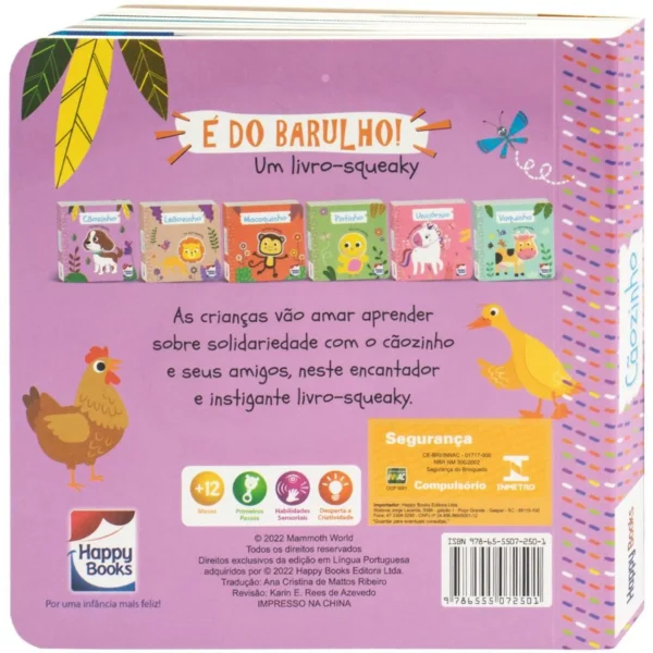 É do barulho! Um livro squeaky: Cãozinho - Image 2