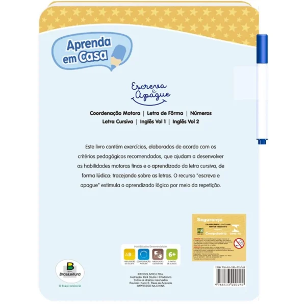Aprenda em Casa Escreva e Apague: Letra Cursiva - Image 6