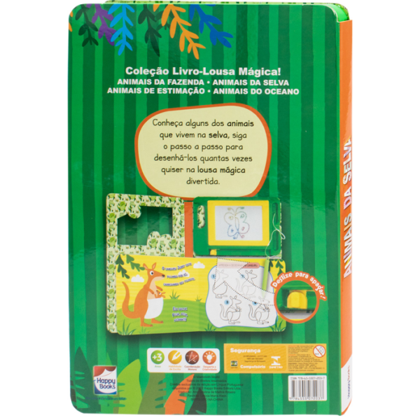 Livro-Lousa Mágica! Animais da Selva - Image 4