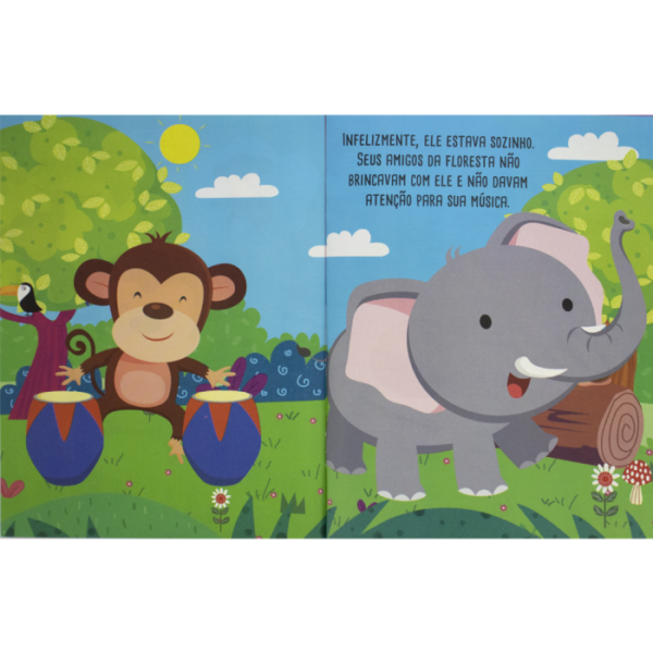Meu LIVRO-Box com Quebra-cabeça: Animais da Floresta - Image 7