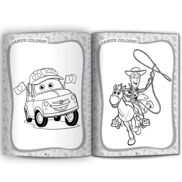 Livro - 500 Adesivos Disney Pixar - Image 5