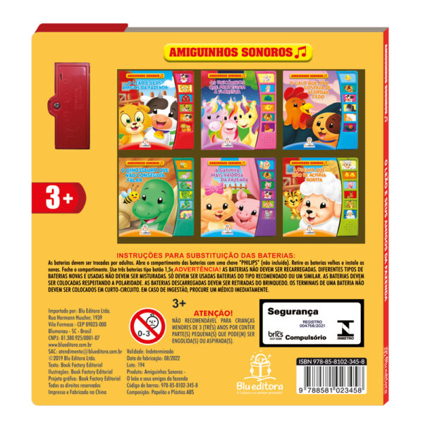 Amiguinhos Sonoros – O Leão e Seus Amigos da Fazenda - Image 3