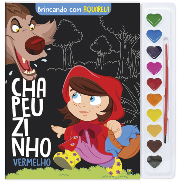 Aquarela - Chapeuzinho Vermelho