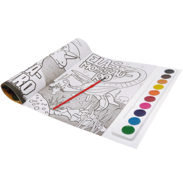 Brincando com Aquarela: Dinos - Image 5