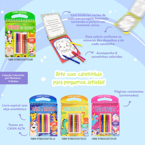 Colorindo por Números: Unicórnios - Image 5
