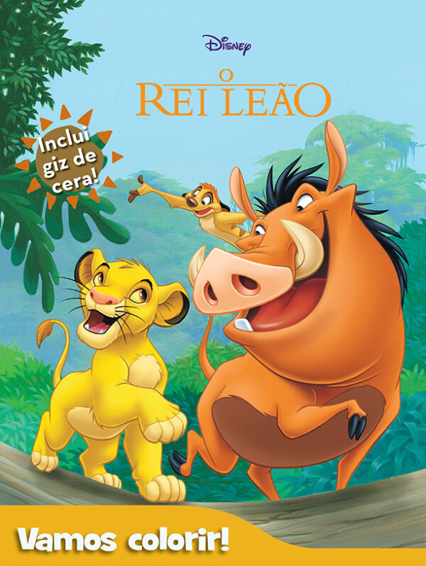 Disney -Vamos Colorir - O Rei Leão