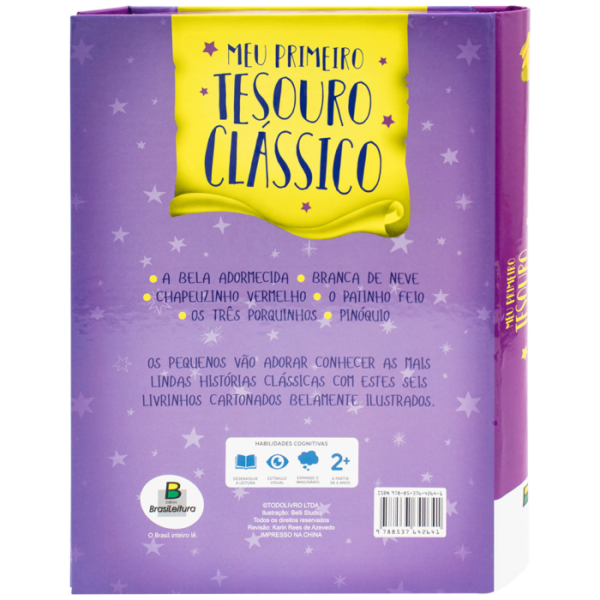 Box de Mini Livros - Meu Primeiro Tesouro Clássico com 6 und. - Image 4