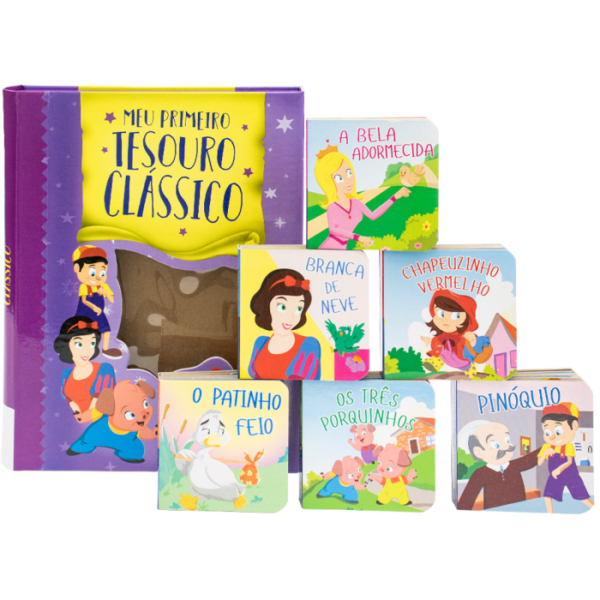Box de Mini Livros - Meu Primeiro Tesouro Clássico com 6 und. - Image 5