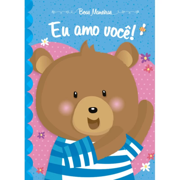 Livro Cartonado Eu amo você!