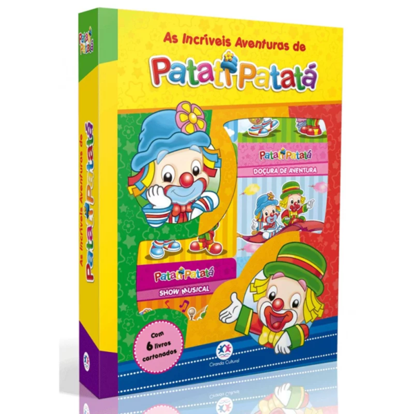 Livro Box com 6 Minilivros Patati Patatá - As incríveis aventuras de Patati Patatá