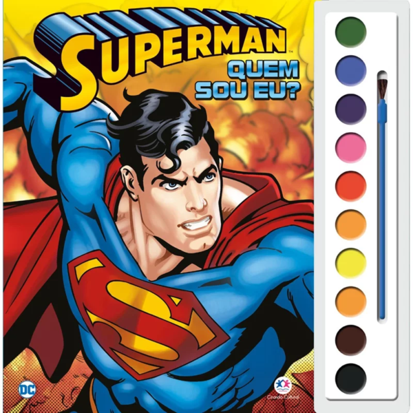 Livro Aquarela Super-Homem - Quem sou eu?