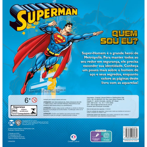 Livro Aquarela Super-Homem - Quem sou eu? - Image 2