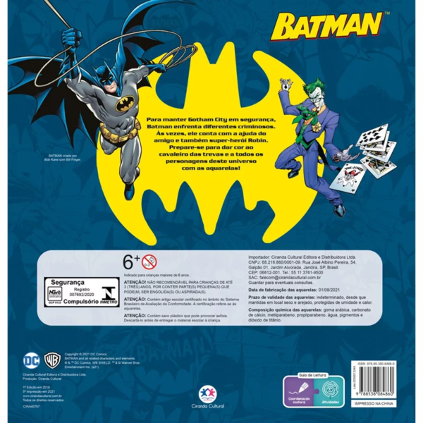 Livro Aquarela Batman - Cores de super-herói - Image 2
