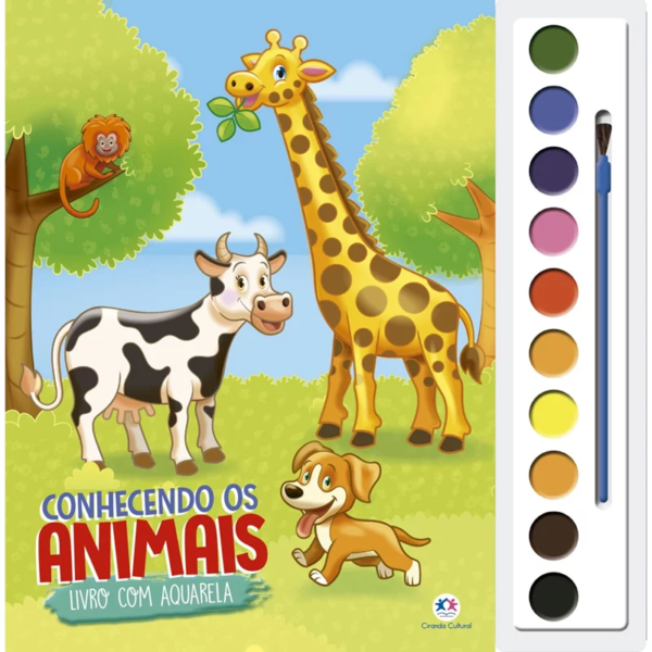 Livro Aquarela Conhecendo os animais