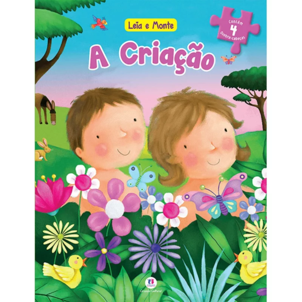 Livro quebra-cabeça - A criação