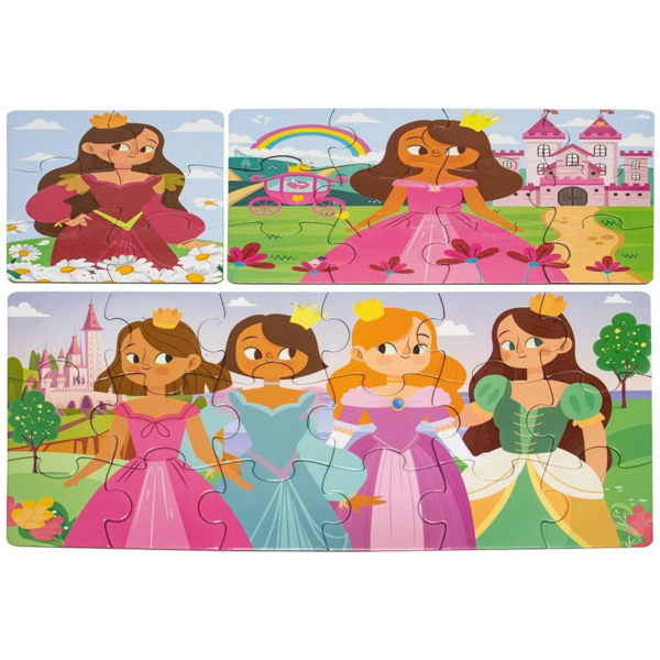 Todolivro Play Quebra-cabeça progressivo 3anos - Princesas - Image 3