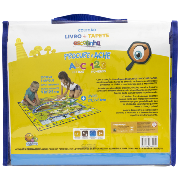 Livro+Tapete Escolinha: Letras (Escolinha Todolivro) - Image 3