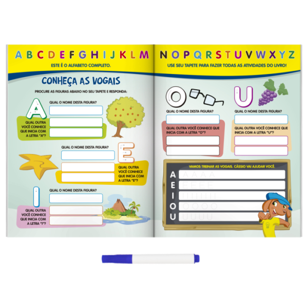 Livro+Tapete Escolinha: Letras (Escolinha Todolivro) - Image 5