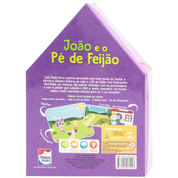 Livro-Casinha de Contos: João e o Pé de Feijão - Image 4