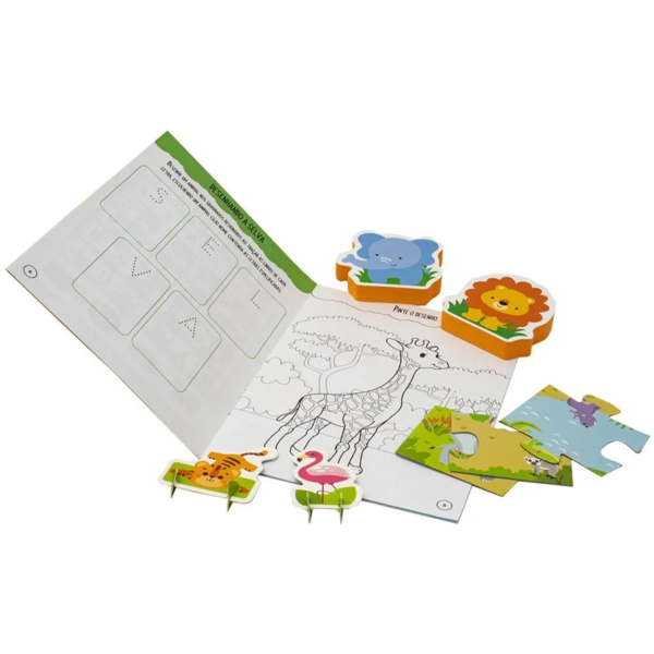 Livro Brincar é Divertido! Selva - Image 3