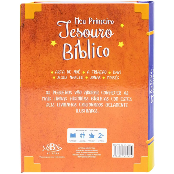 Meu Primeiro Tesouro Bíblico: Box com 6 und. - Image 2