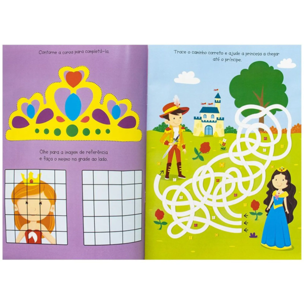 Adesivos Animados - Livro de Atividades: Princesas - Image 3