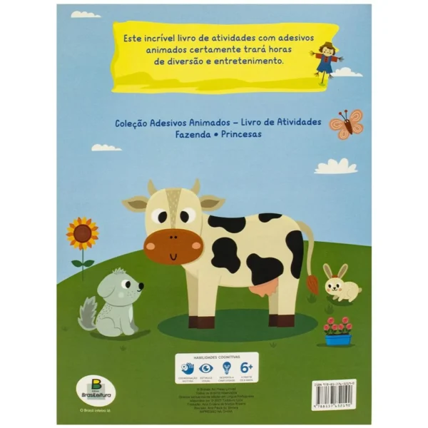 Adesivos Animados - Livro de Atividades: Fazenda - Image 4