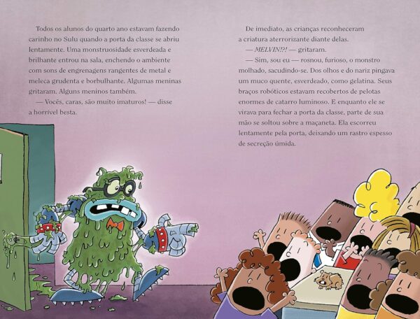 Capitão Cueca e a grande e desagradável batalha do Menino Biônico Meleca Seca – Vol. 6 em cores!: Parte 1: A noite das r - Image 4