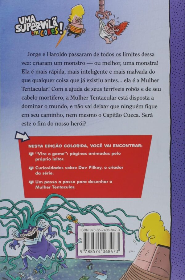 Capitão Cueca e a fúria da ferocíssima Mulher Tentacular – Vol. 5 em cores! - Image 2