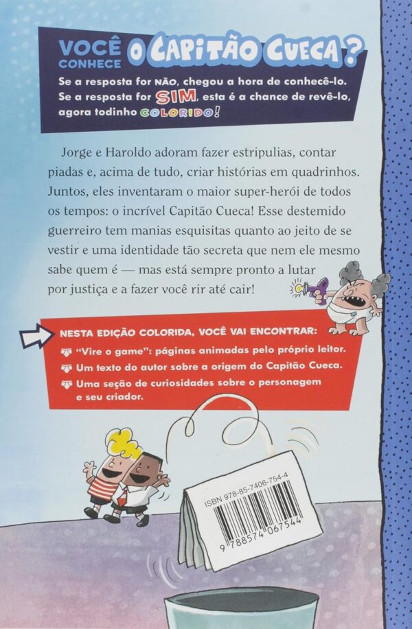 As aventuras do Capitão Cueca – Vol. 1 em cores! - Image 5